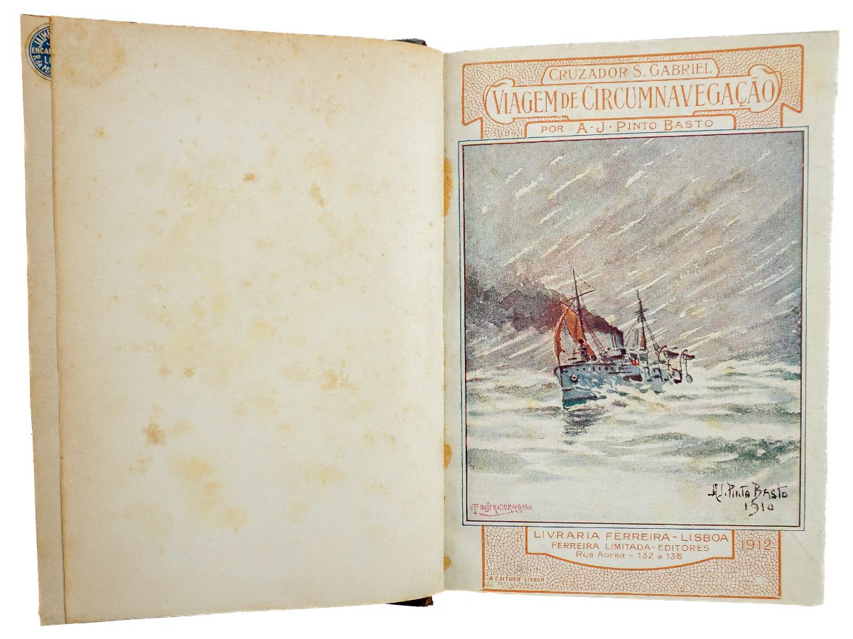 Viagem de circunavegação do cruzador S. Gabriel (1912).