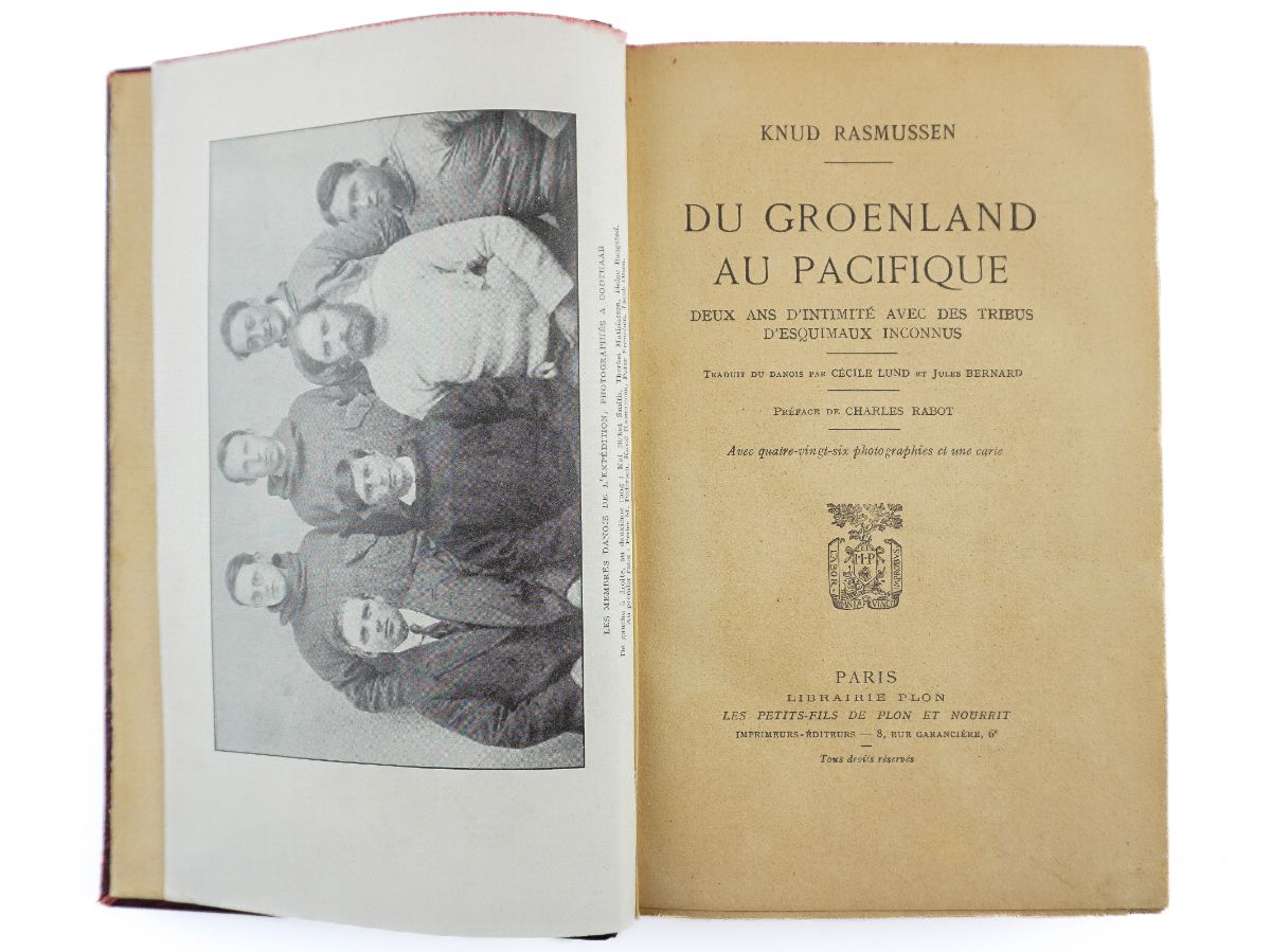 Du Groenland au Pacifique par Knud Rasmussem
