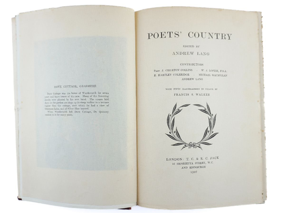 Poets’ Country Edited by Andrew Lang