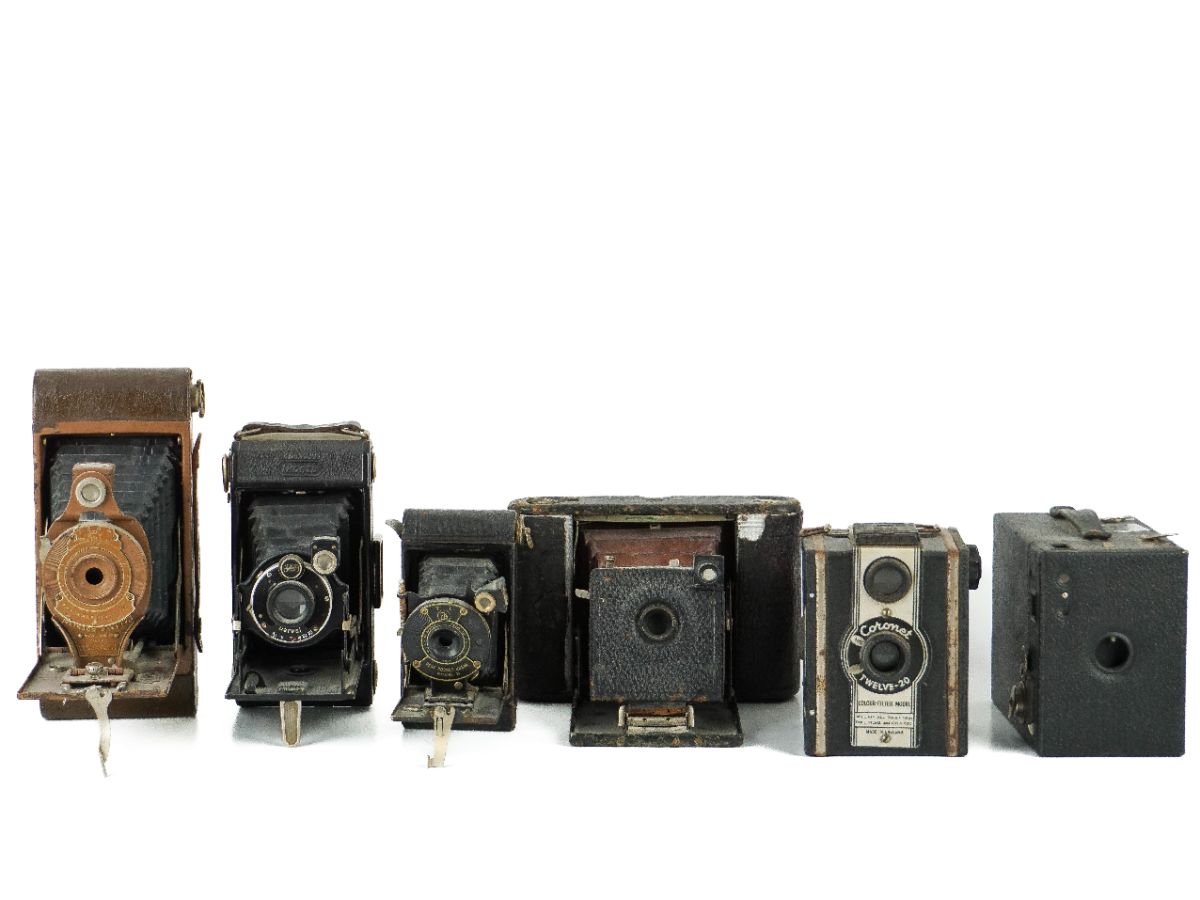 6 Máquinas fotográficas antigas
