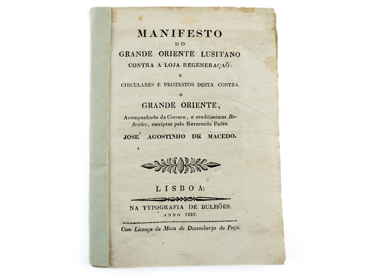 Manifesto do Grande Oriente Lusitano contra a Loja Regeneração (1829)