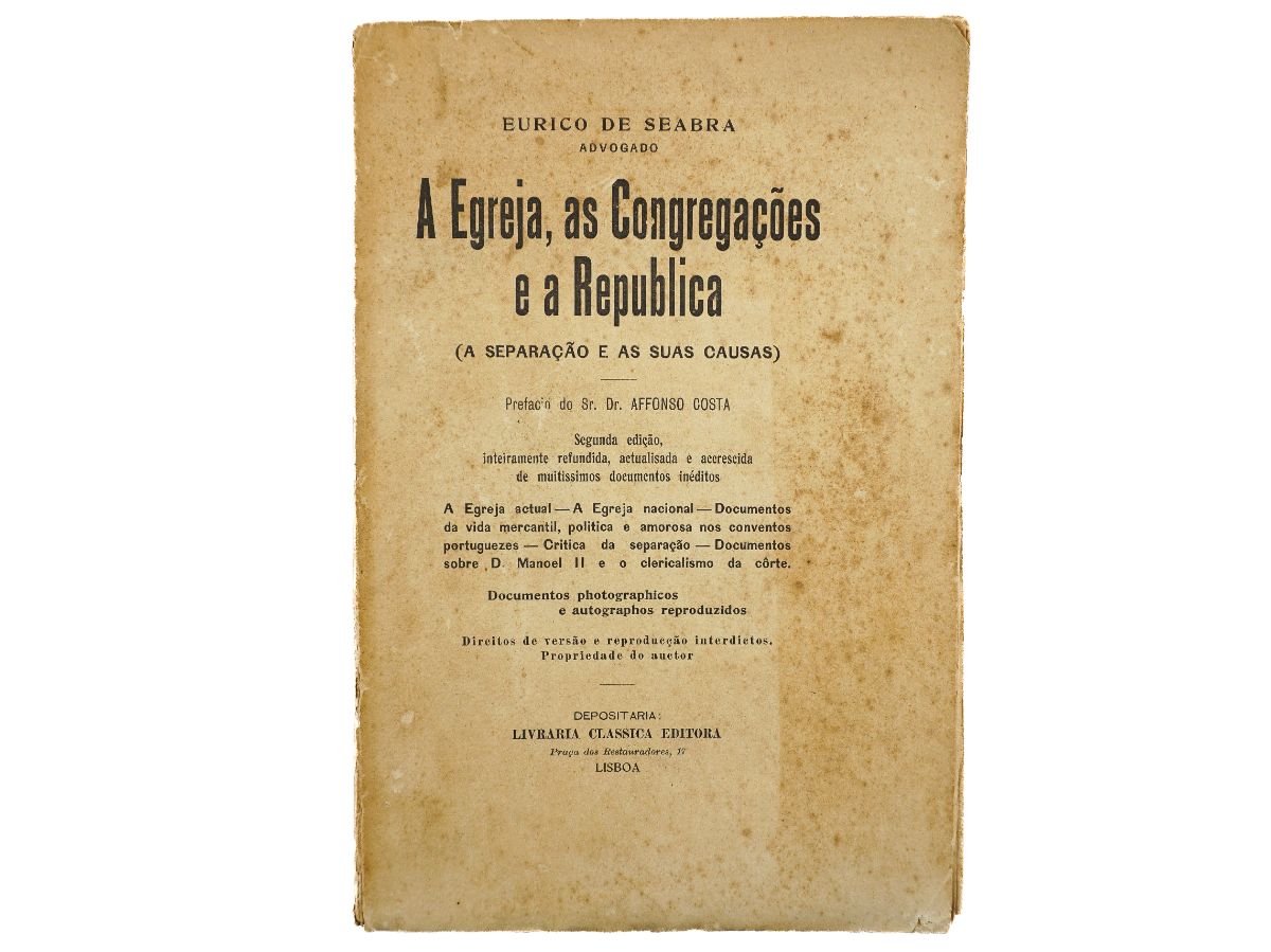 A Egreja, as Congregações e a República
