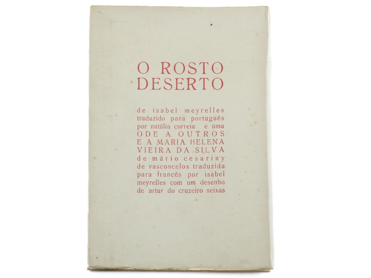 Isabel Meyrelles – Mário Cesariny – Cruzeiro Seixas