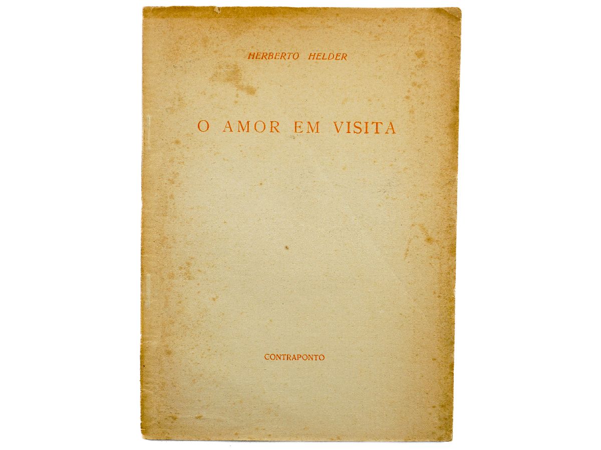 Herberto Helder - O Amor Em Visita - Primeiro livro do autor