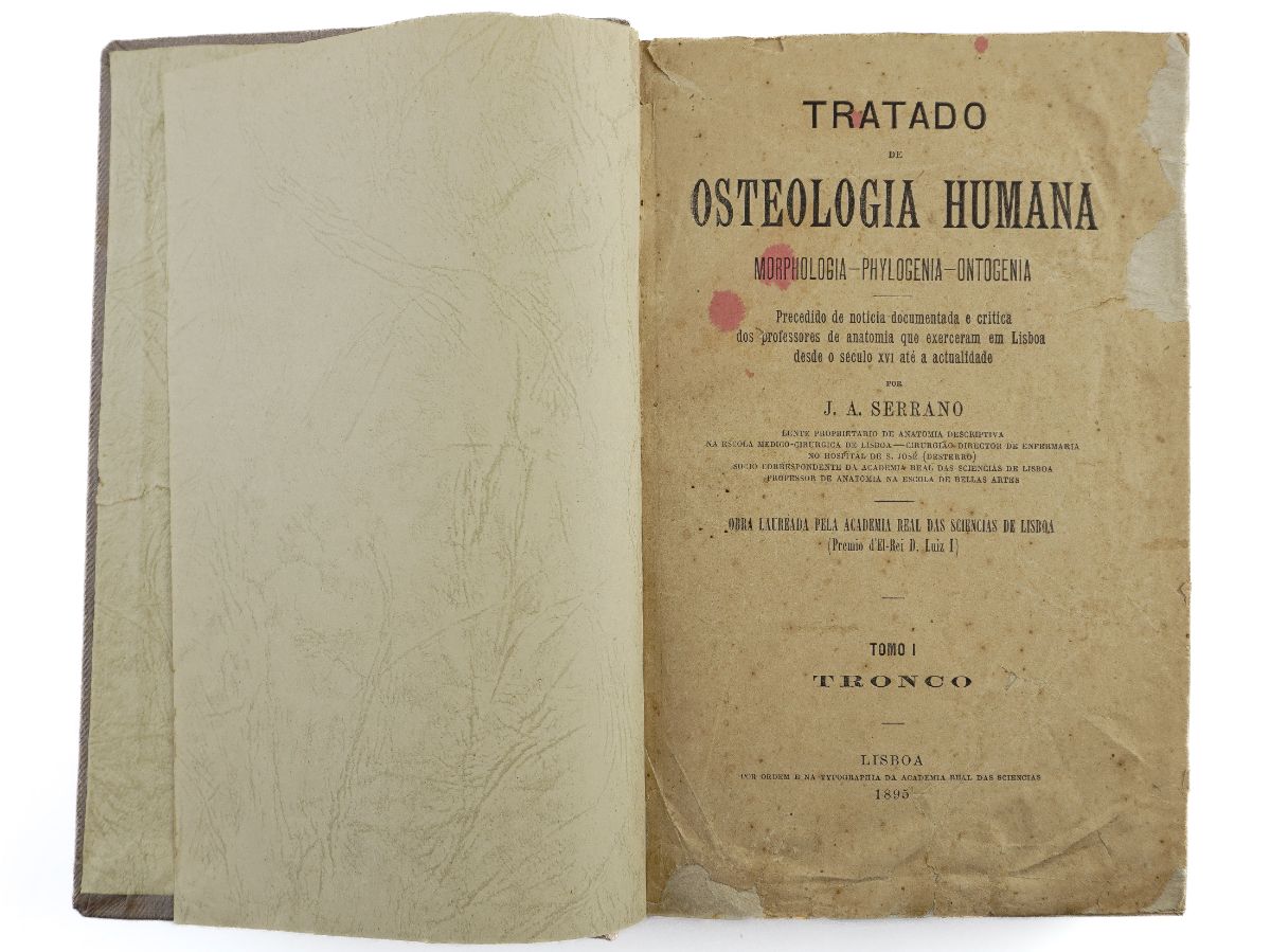 Tratado de Osteologia Humana – 1895