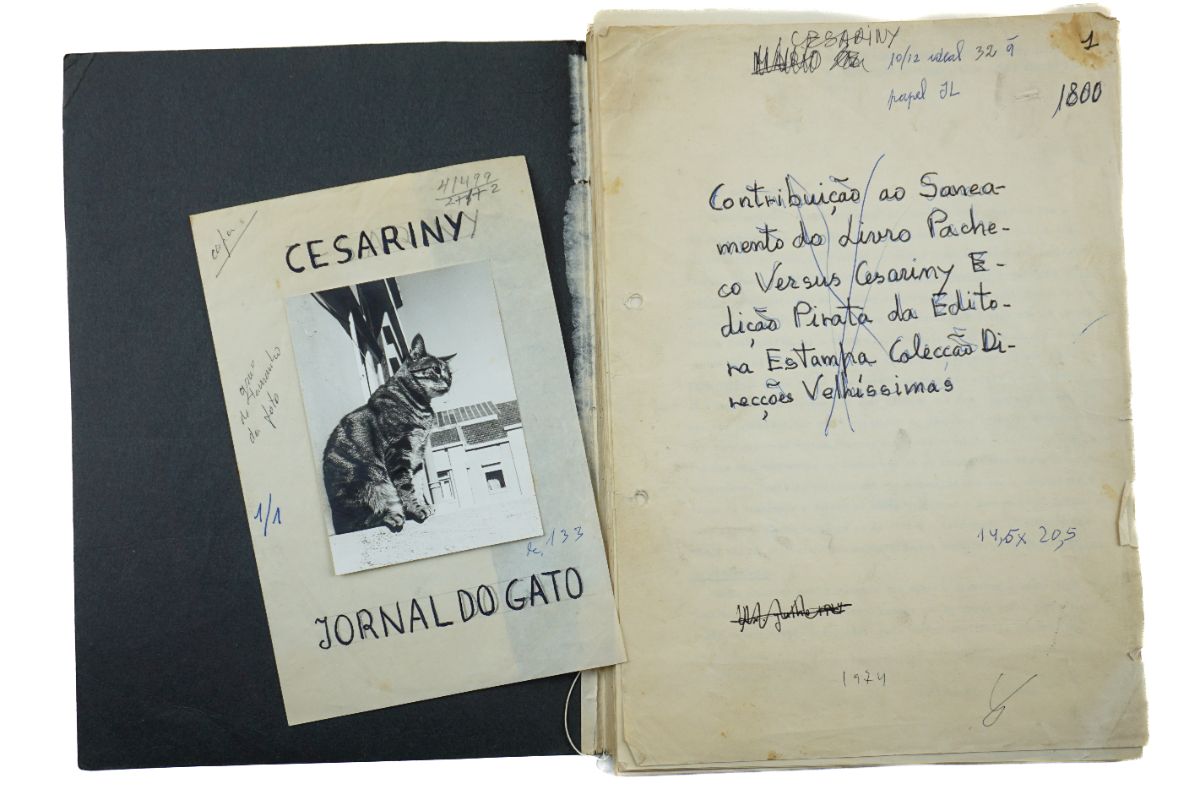 Jornal do Gato – Mário Cesariny – Original – 1974