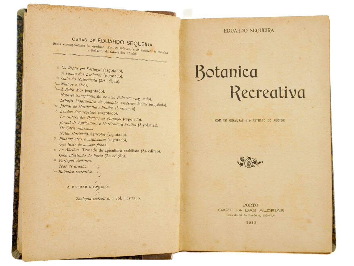 Eduardo Sequeira – Botânica Recreativa