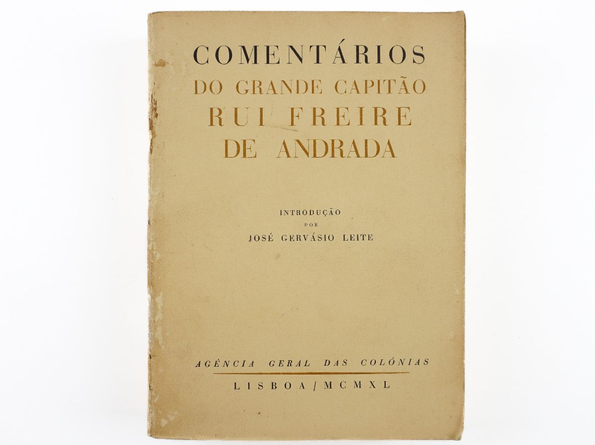 Comentários do Grande Capitão Rui Freire de Andrada