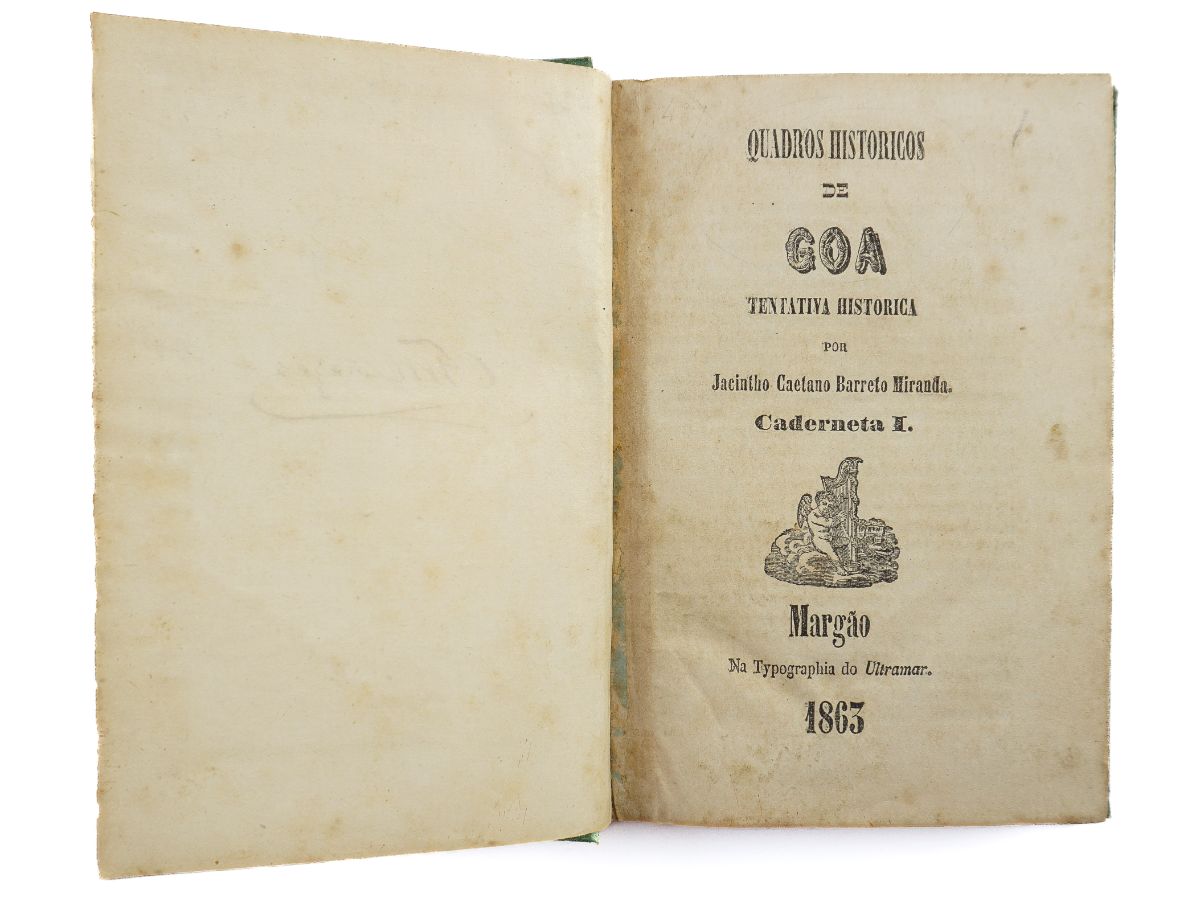 Quadros historicos de Goa : tentativa historica (1863-1864)