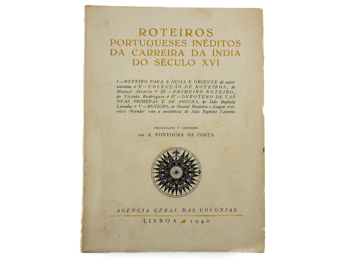 Roteiros Portugueses Inéditos da Carreira da Índia do Século XVI