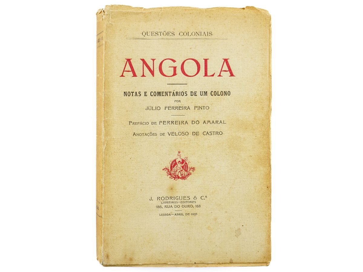 Rara obra sobre Angola (1925)