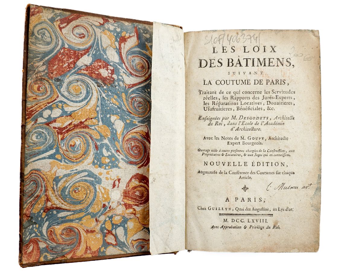Les Loix des Batimens