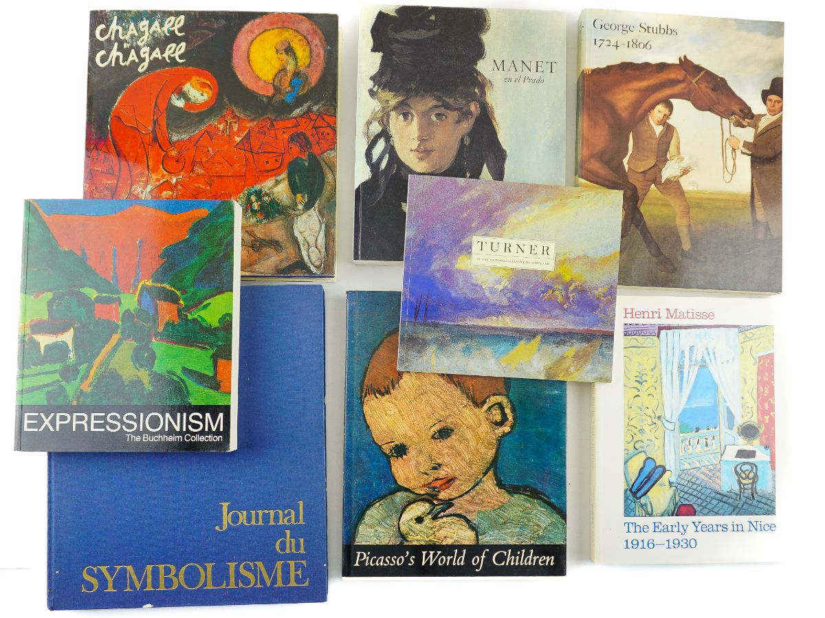8 Livros de arte