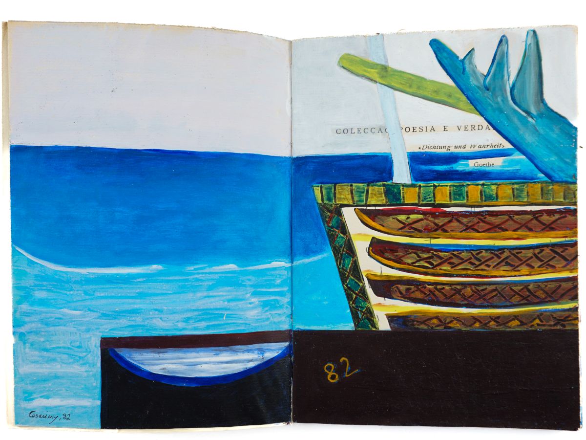Mário Cesariny – Exemplar Único – pintura