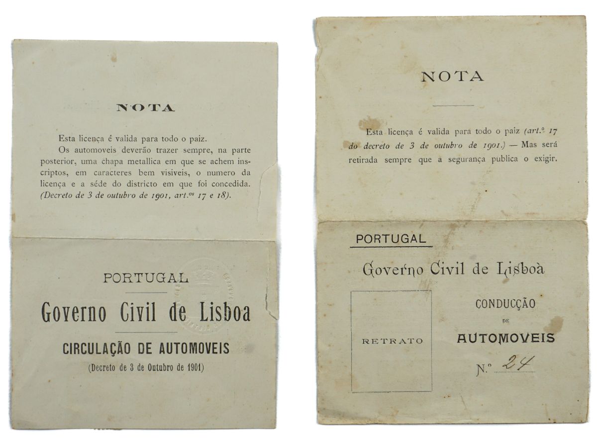 Licenças Circulação Automóveis