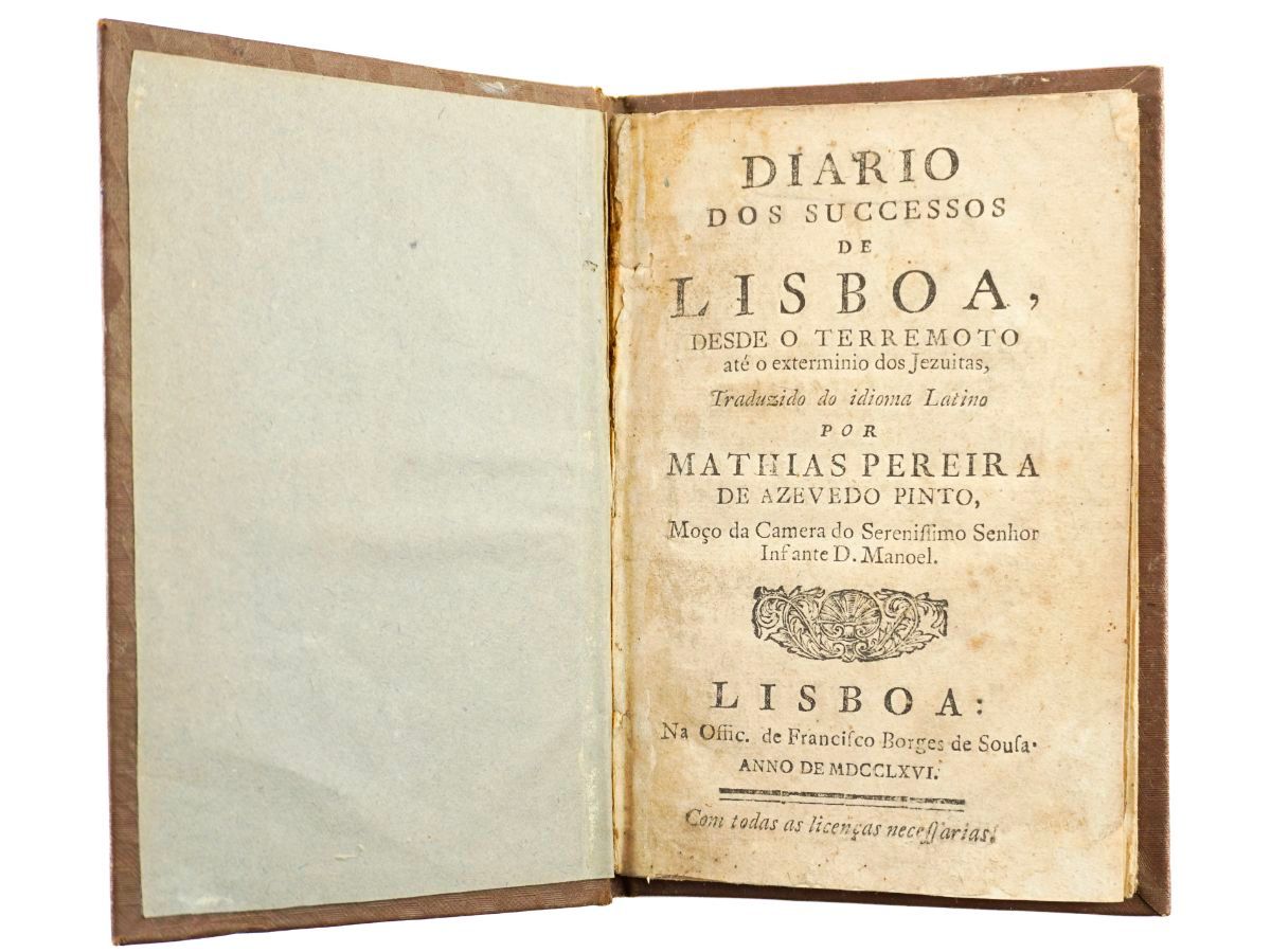 Lisboa, desde o Terramoto até ao Exterminio dos Jezuitas (1766)