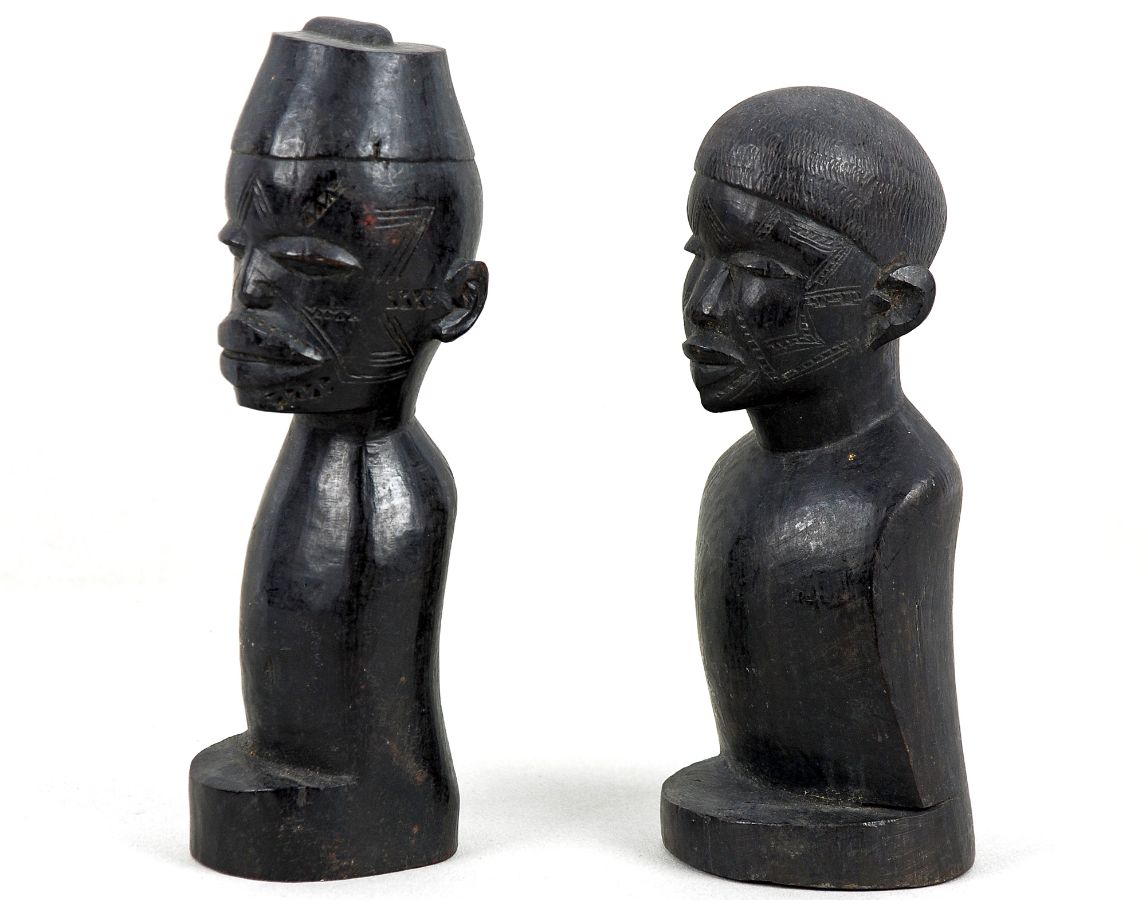 2 Figuras Africanas Macondes
