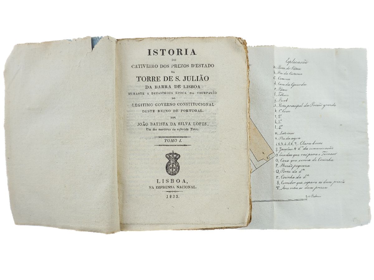 História do Cativeiro dos Presos de Estado na Torre de S. Julião (1833-1834)