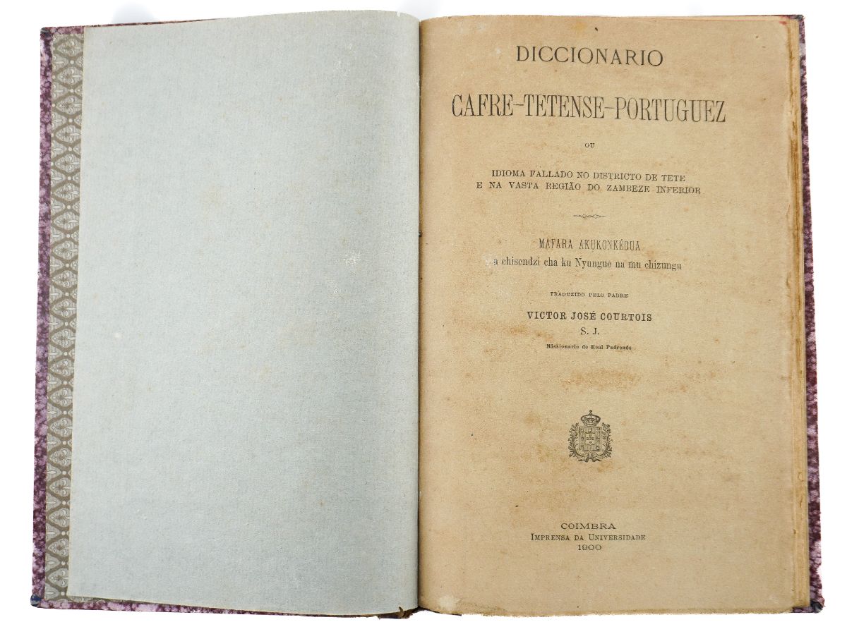 Diccionario Cafre-tetense-portuguez (1900)