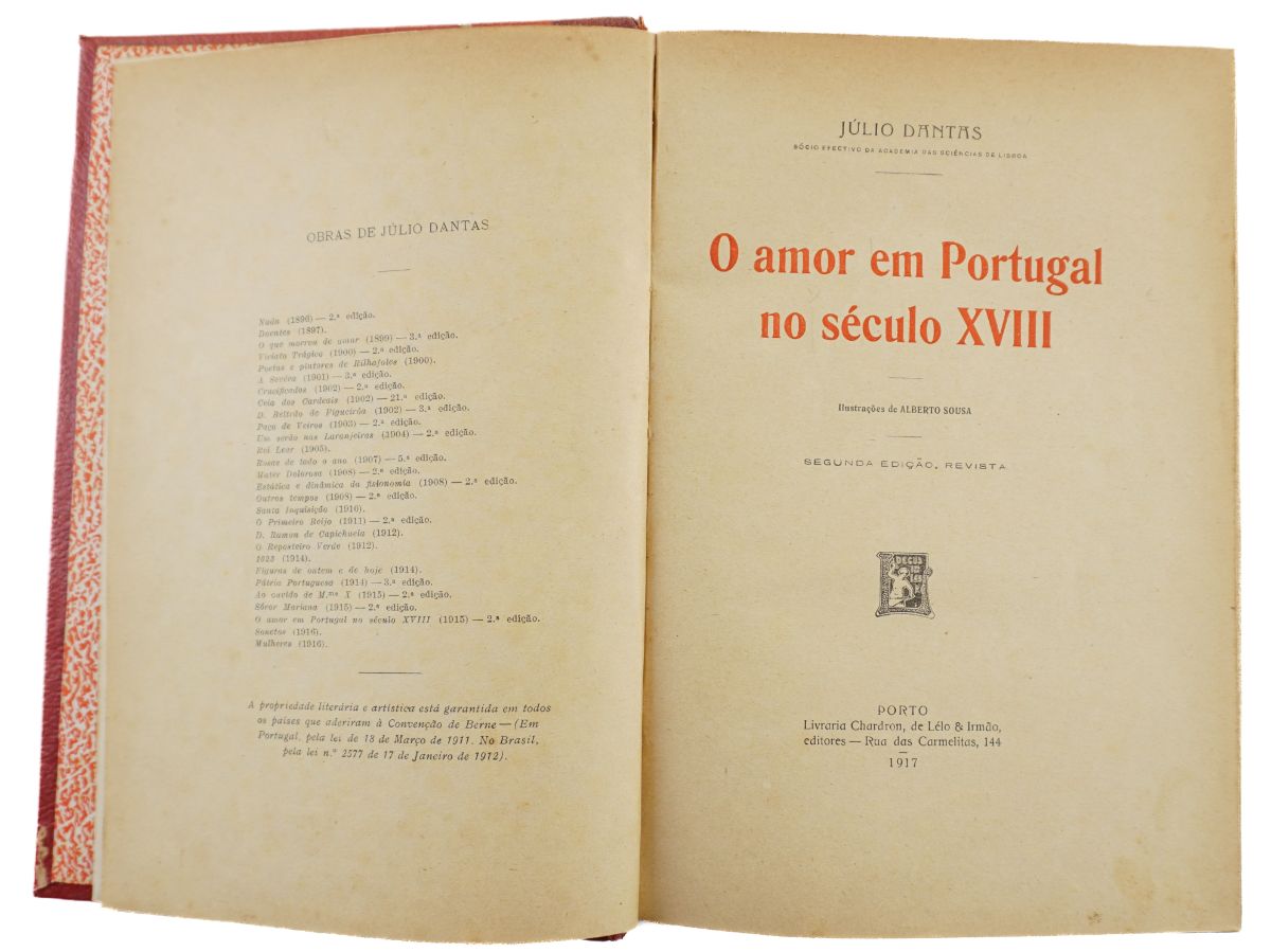 O Amor em Portugal no Século XVIII