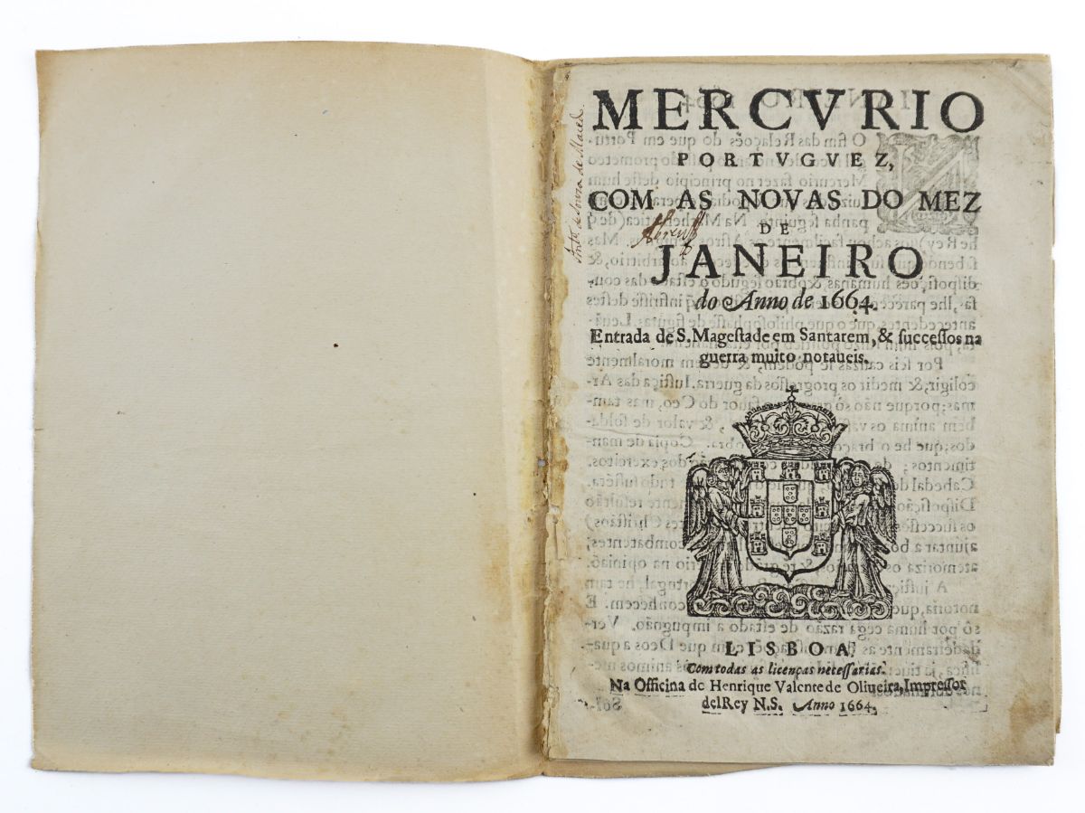 Entrada de S. Magestade em Santarém e sucessos na guerra muito notáveis (1664)