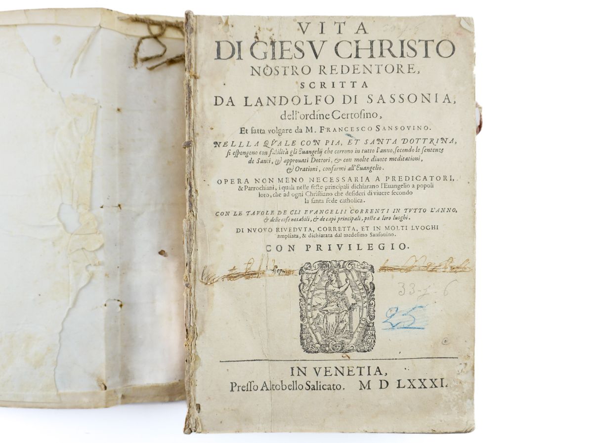 Vita Di Giesv Christo Nostro Redentore (1531)