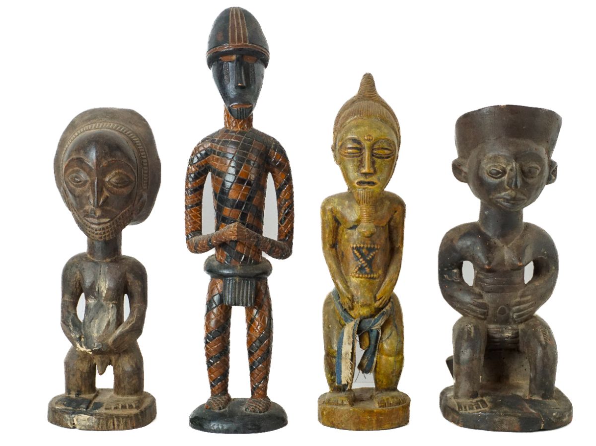 4 Esculturas africanas