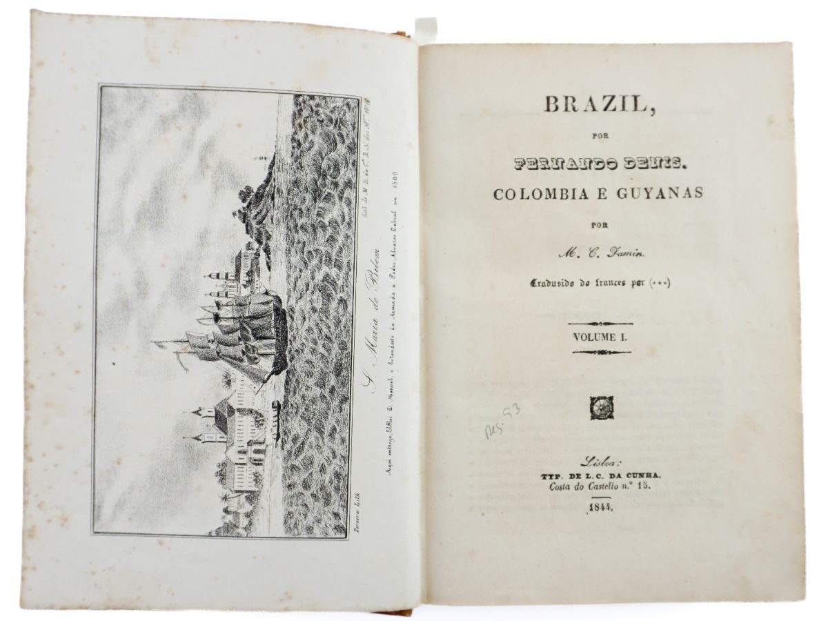 Brazil: por Fernando Denis. Colombia e Guyanas, por M. C. Famin (1844)