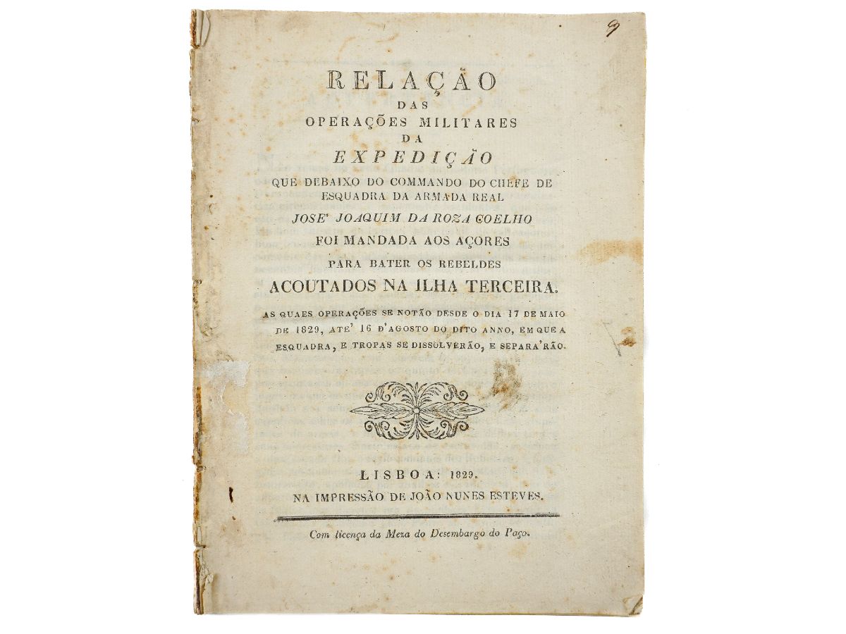 Relação das Operações Militares da Expedição.... na ilha Terceira (1829)