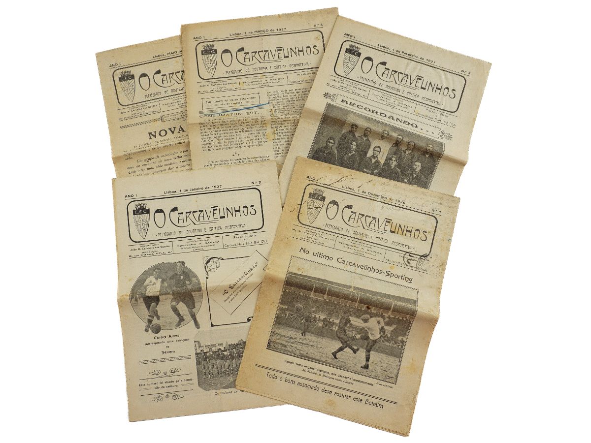 O Carcavelinhos - Raríssimo jornal de Futebol - 1926