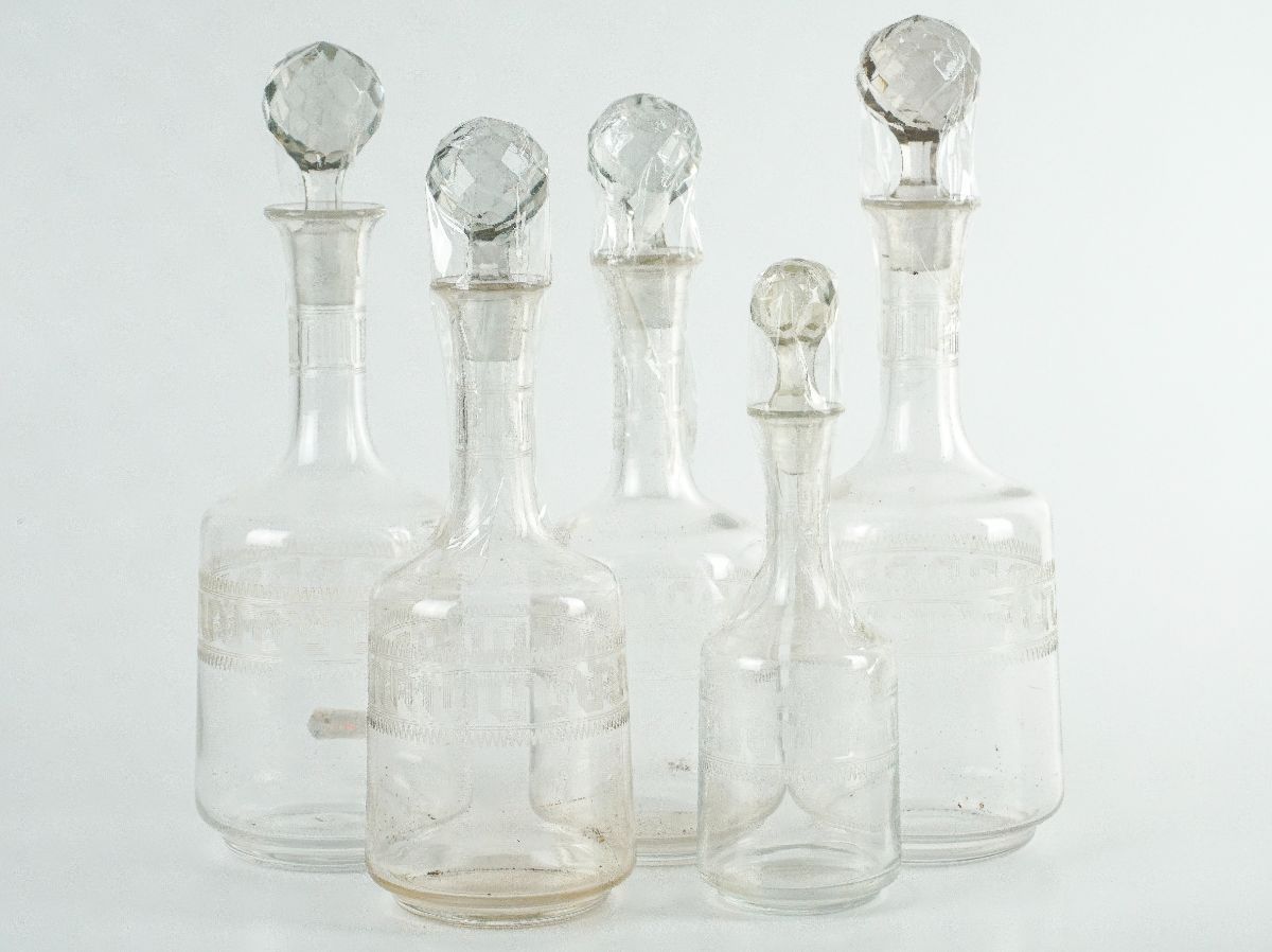 5 Garrafas antigas