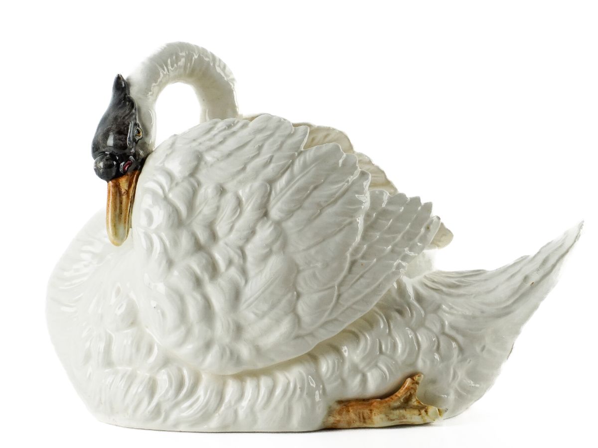 Floreira cisne