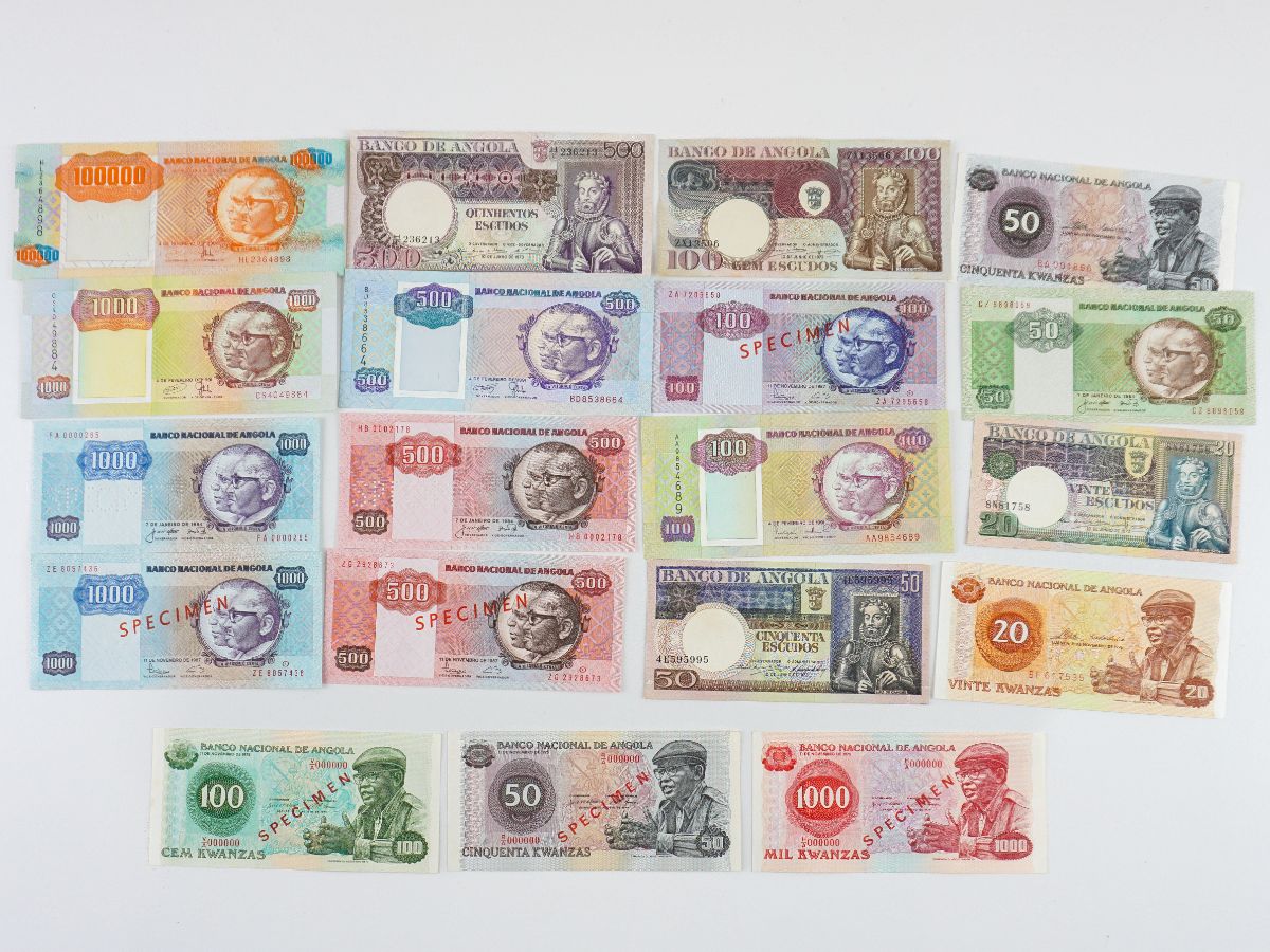 19 Notas de Angola