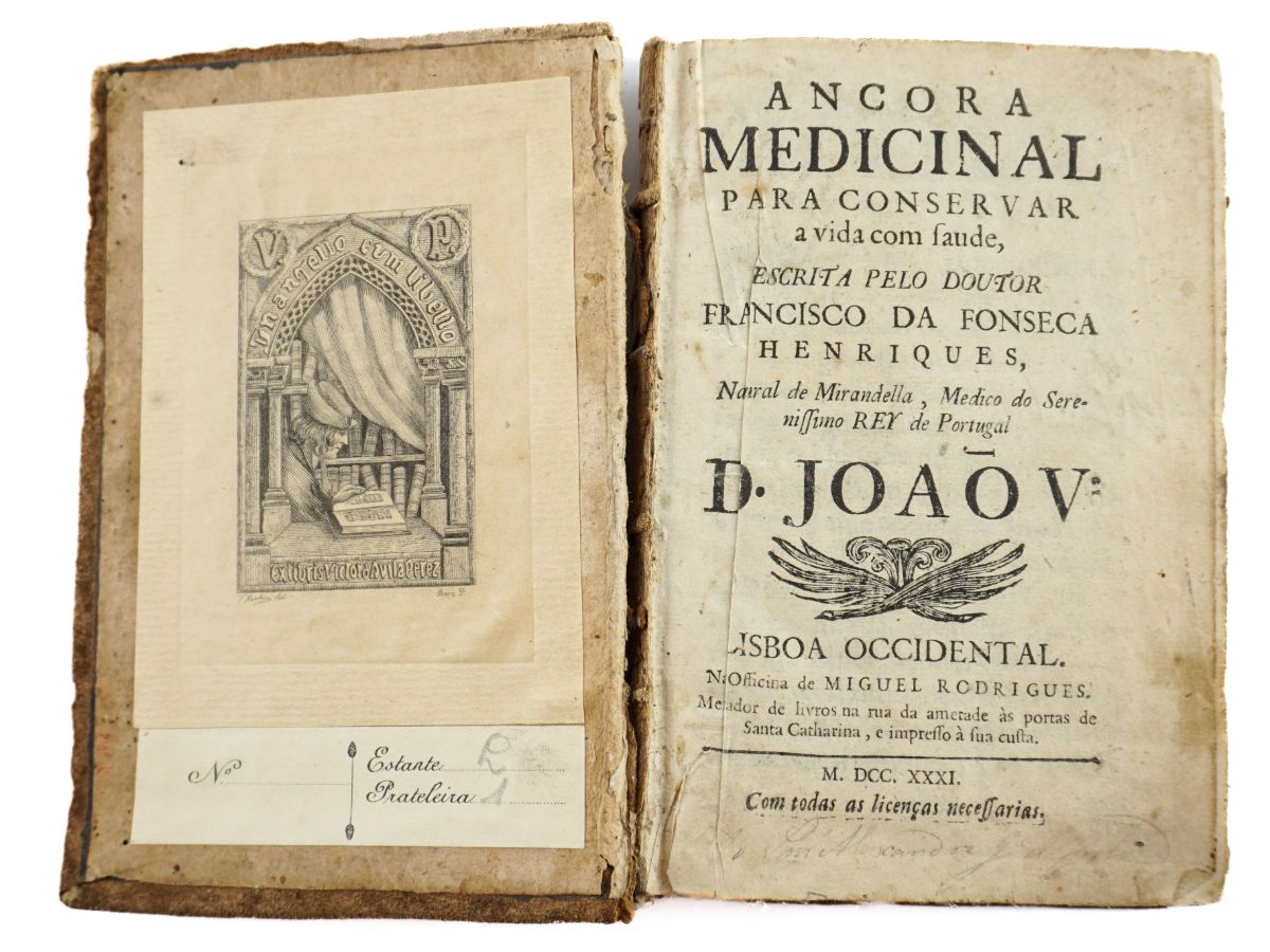 Ancora medicinal para conservar a vida com saude (1731)