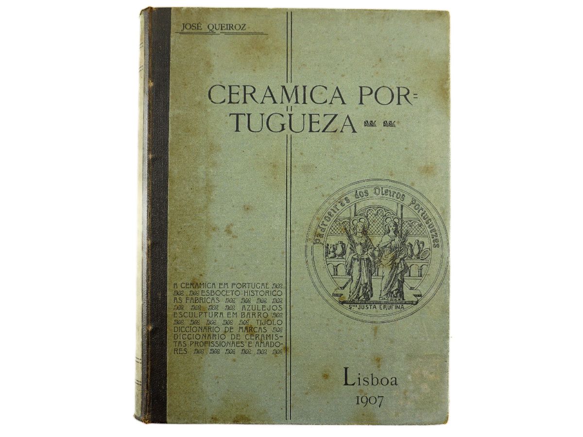 José Queiroz - Cerâmica Portuguesa – tiragem especial com dedicatória