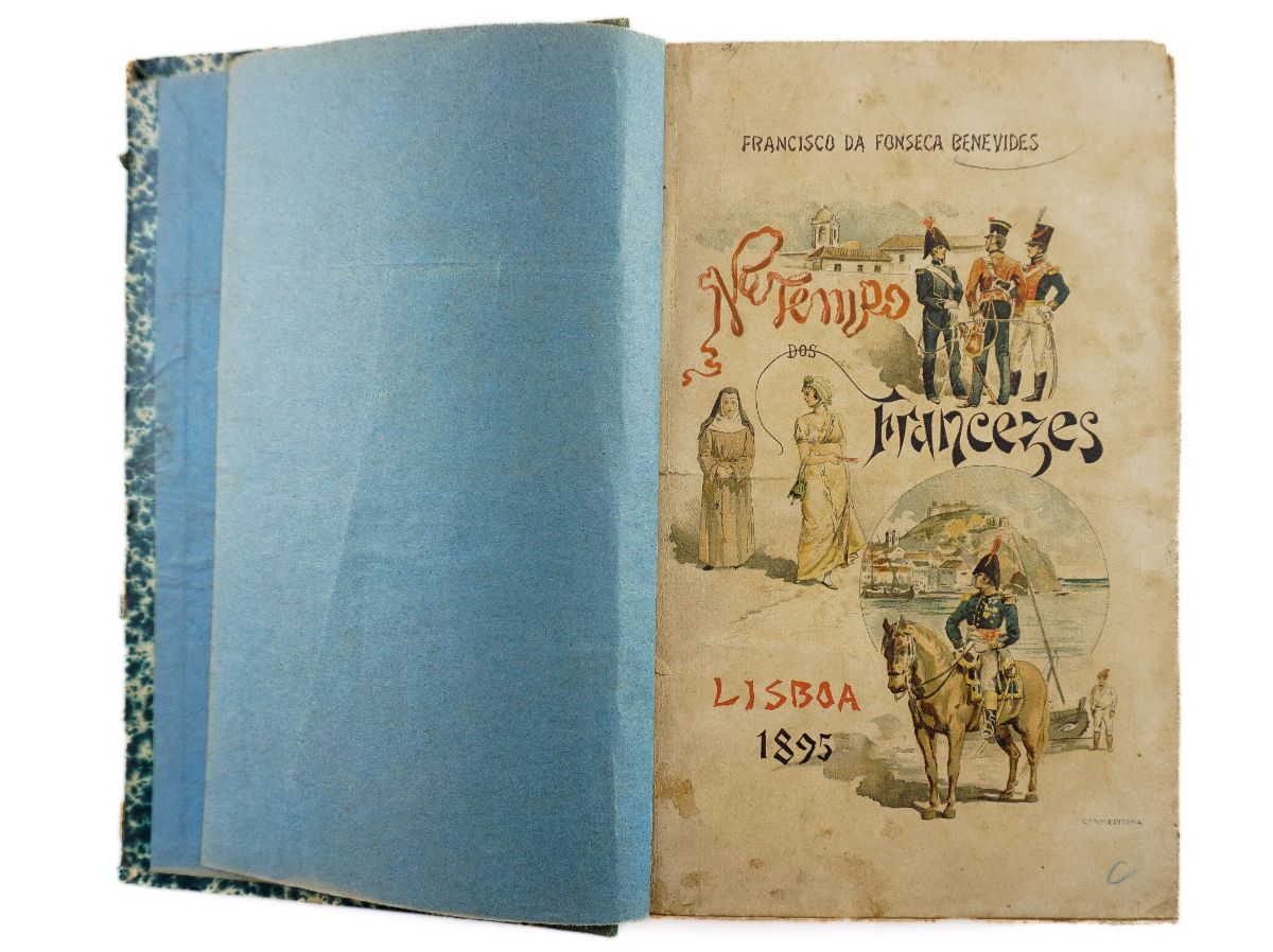 No Tempo dos Franceses – com dedicatória do autor (1894)