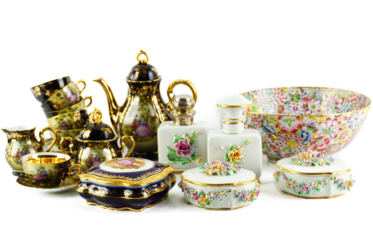 Lote de porcelanas