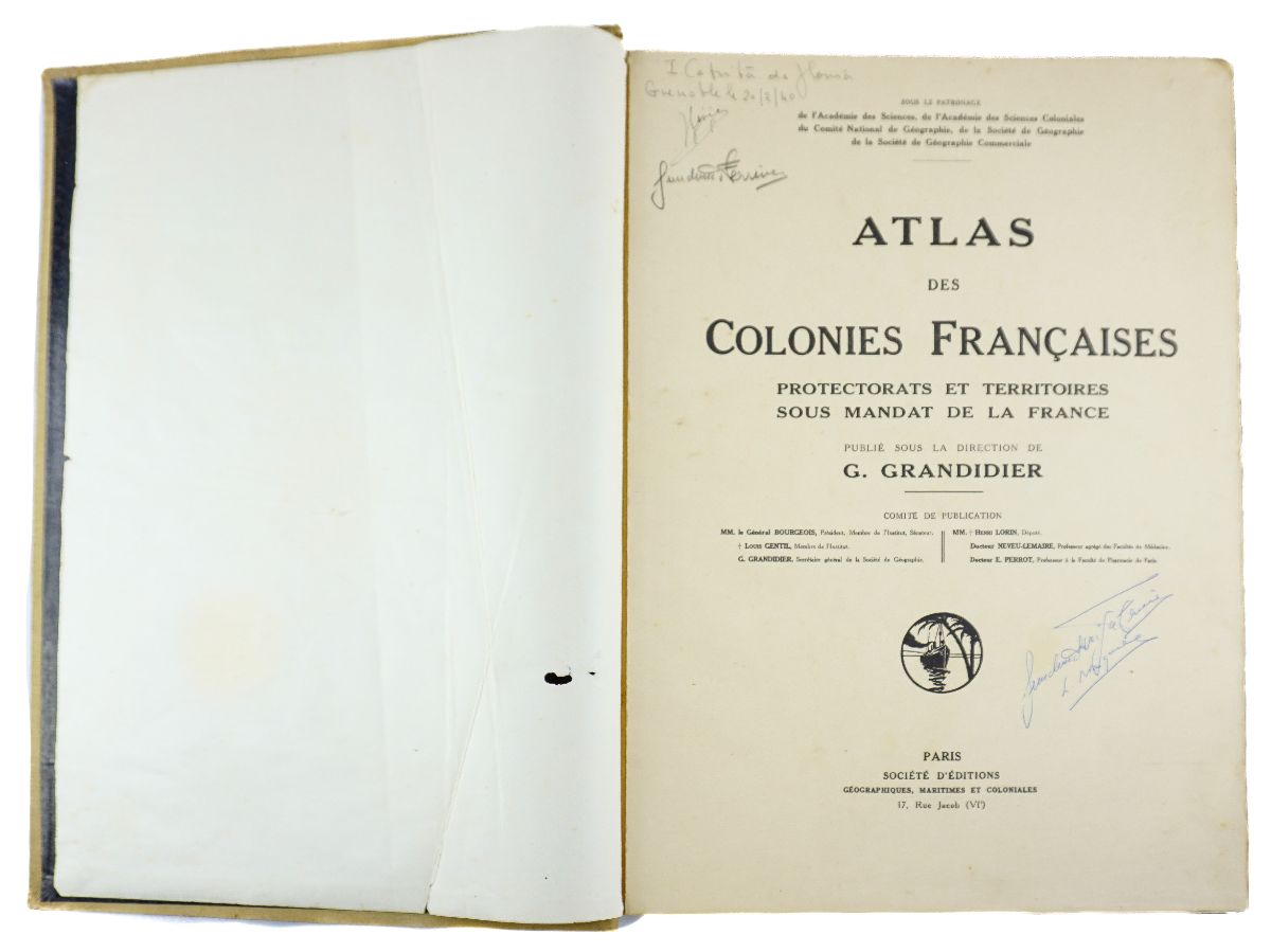 Atlas des Colonies Françaises