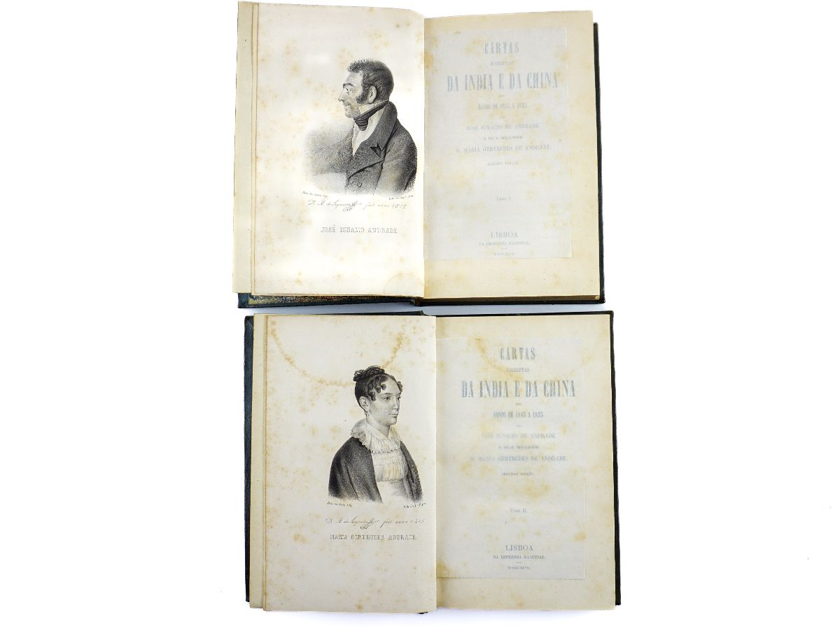 Cartas Escriptas da India e da China (1847)