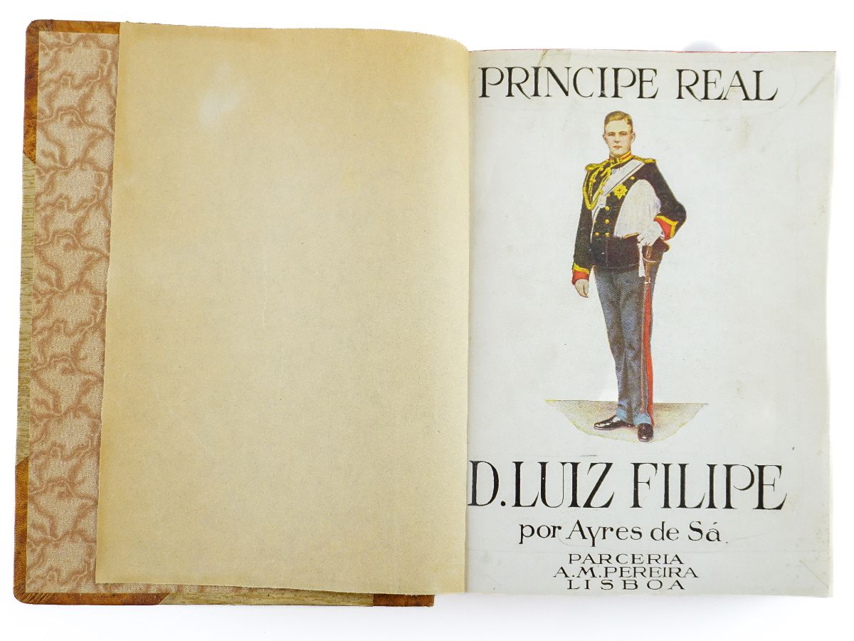 Príncipe Real D. Luiz Filipe – com dedicatória do autor