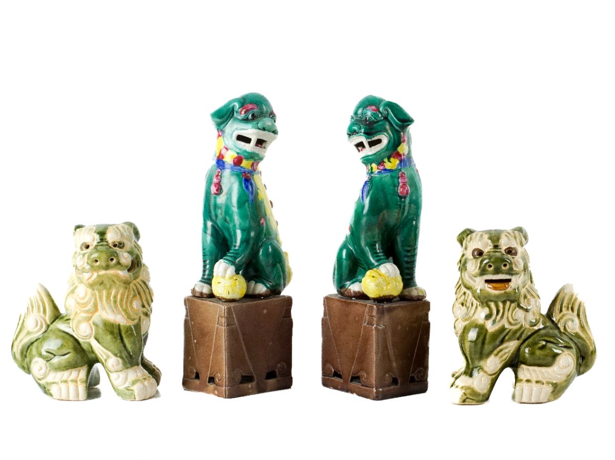 Par de cães Foo