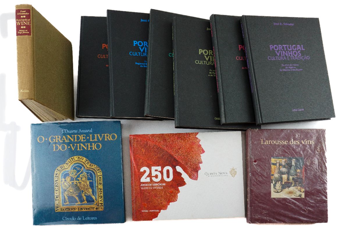 10 livros sobre Vinhos