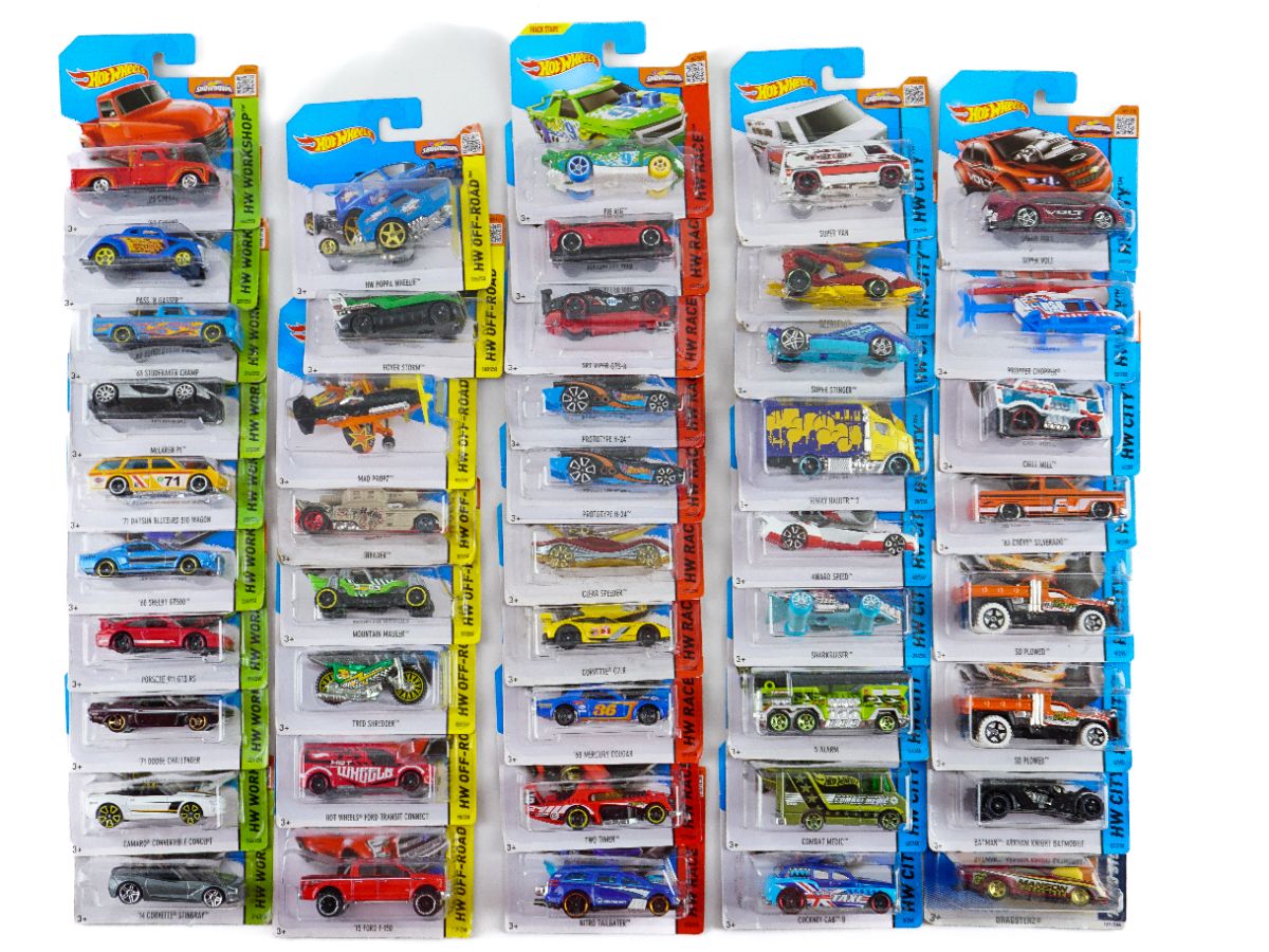45 Carros miniatura