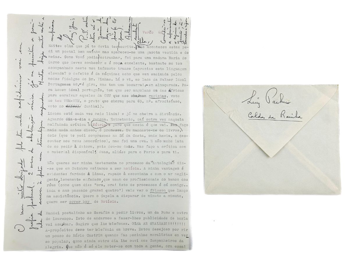 Luiz Pacheco – Manuscritos