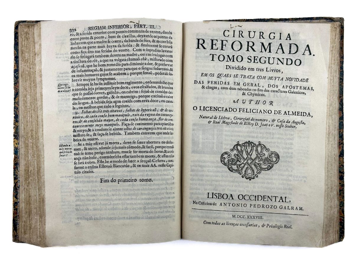 Cirurgia Reformada – 1738
