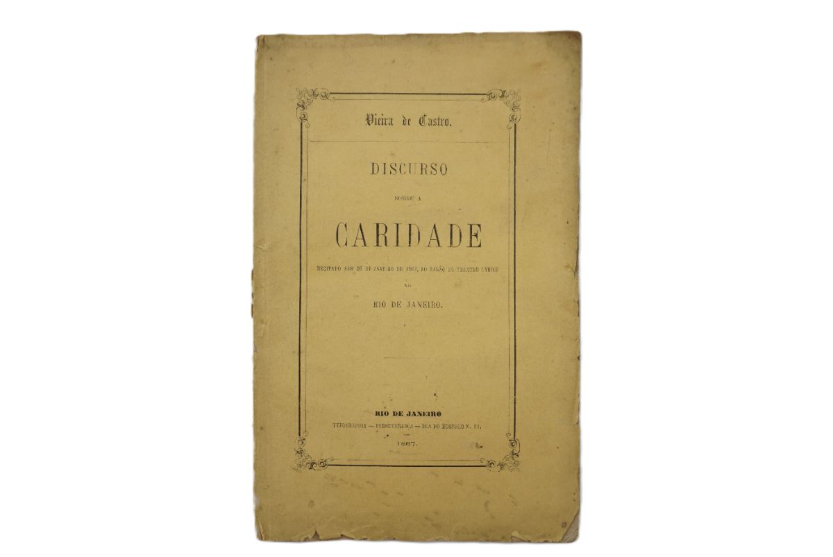 José Cardoso Vieira de Castro – com dedicatória (1867)