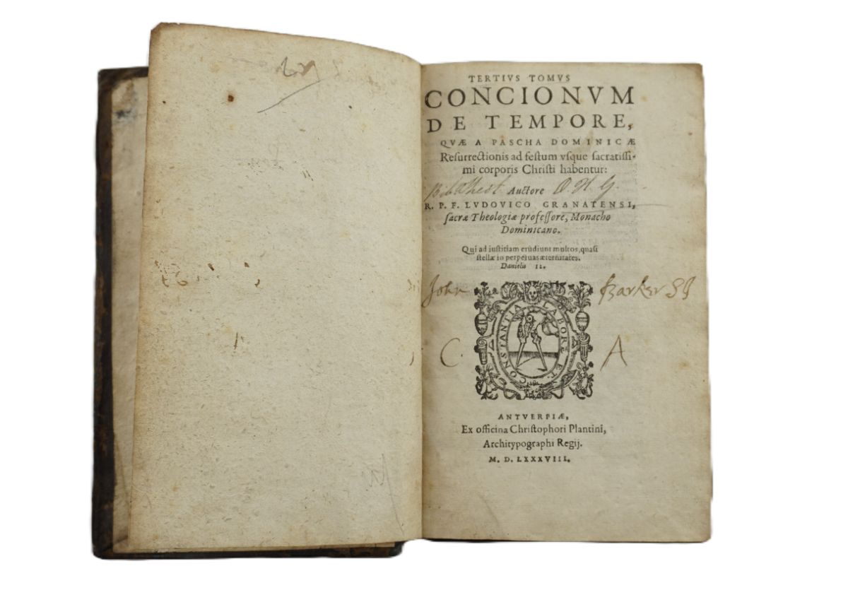 Luís de Granada – Concionum de Tempore (1588)