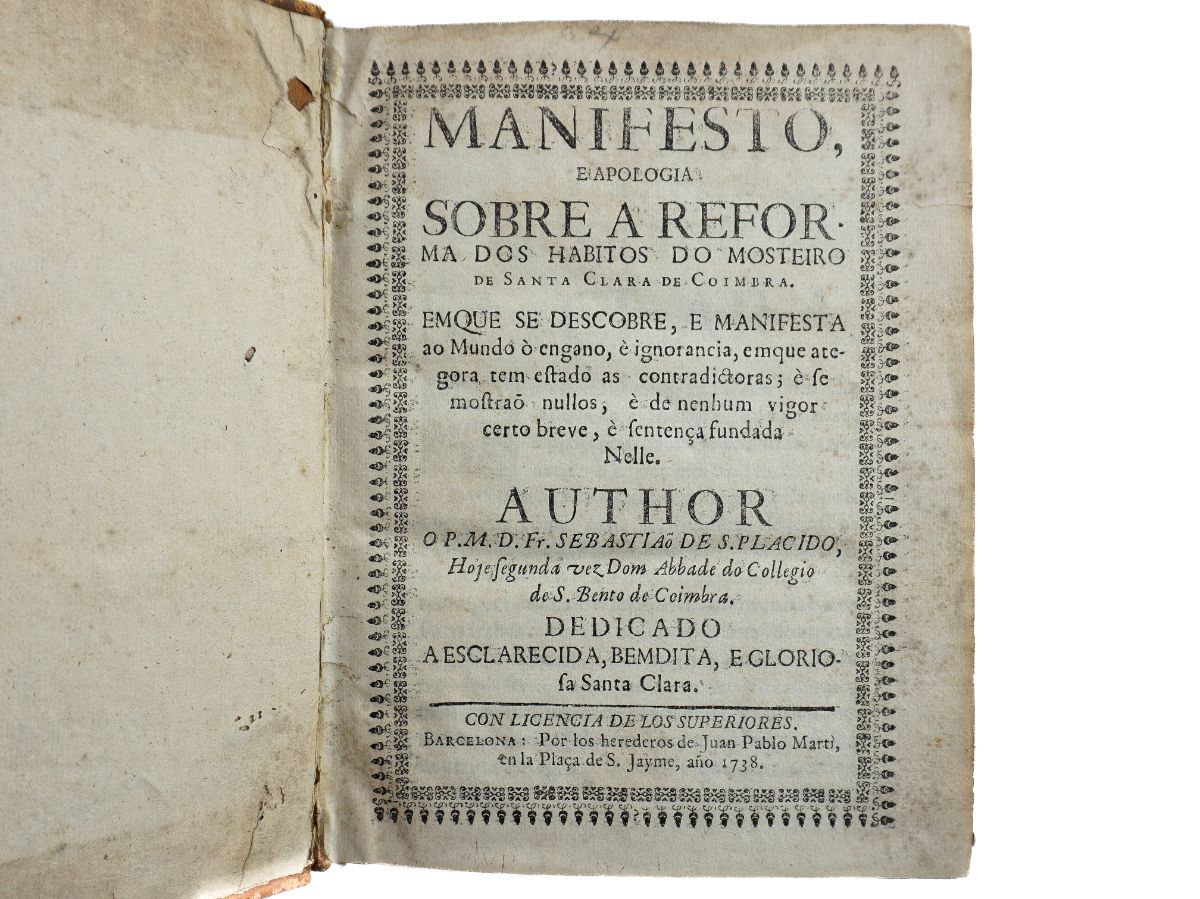 Mosteiro de Santa Clara de Coimbra (1738)