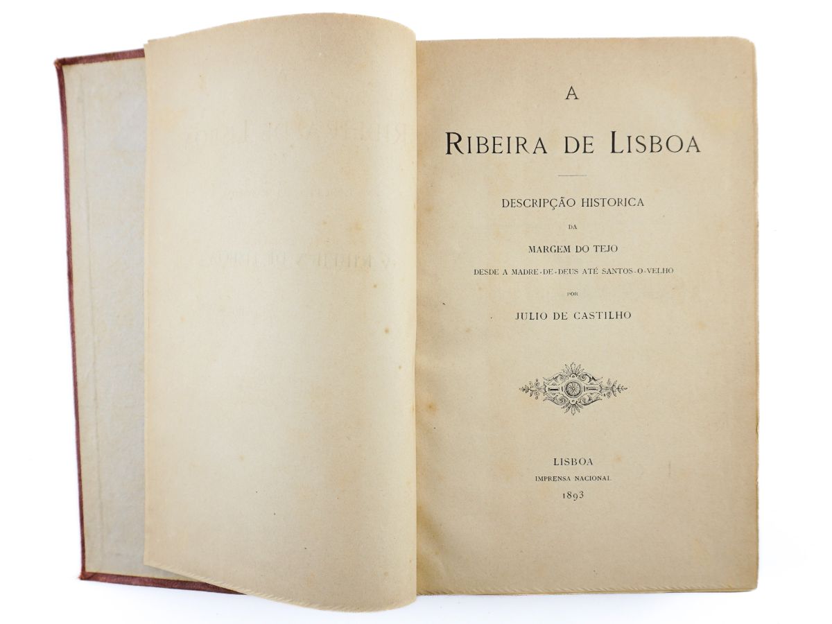 Júlio de Castilho – A Ribeira de Lisboa (1893)