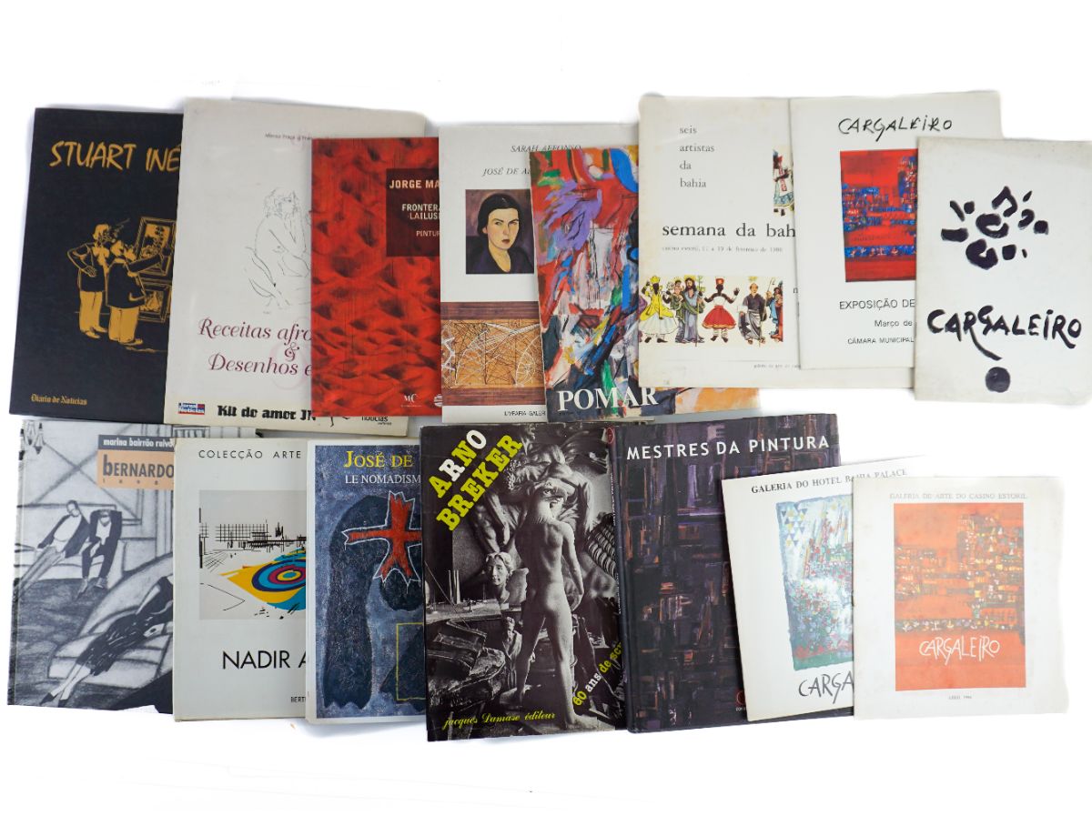Livros de arte e artistas